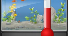 Thermometer Nano-Aquarium